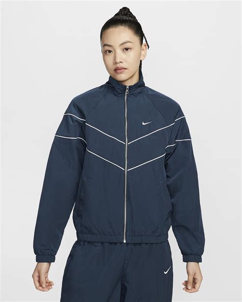 nike jacke damen durchsichtig|Nike Windrunner Women's Loose UV Woven Full.